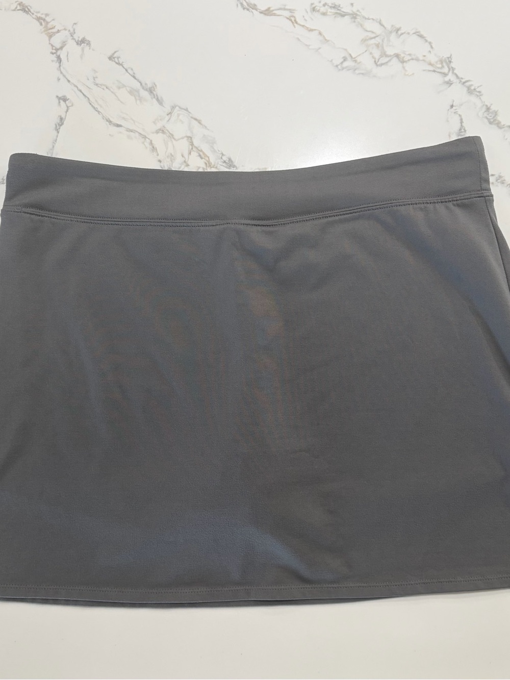 Rare Tranquility Clothing Company Grey Solid Athletic Skort Pickle Ball Gray - Picture 4 of 8